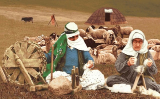 نخ و نقشه تابلو فرش طرح (کد A10-955)